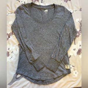 Roots Salt & Pepper Round Neck Long sleeve Tee